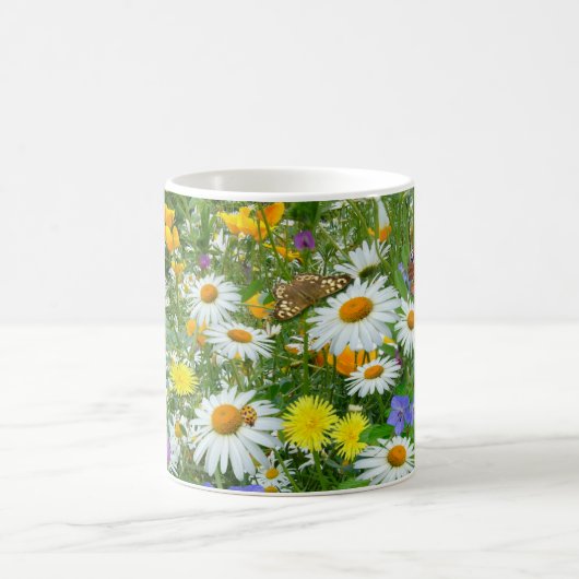 Wilde Blume Meadow Kaffeetasse (Mittel)