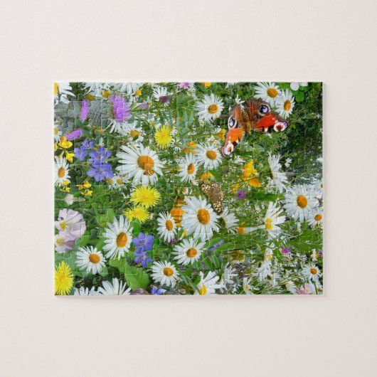 Wilde Blume Meadow Puzzle (Horizontal)