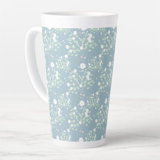 Wilde Blume Milchtasse (Linke Ecke)