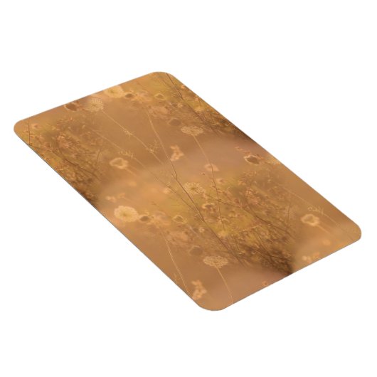 Wilde Blume mit Orange Glow Magnet (Rechte Seite)