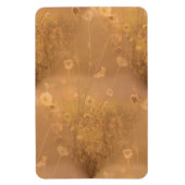 Wilde Blume mit Orange Glow Magnet (Vertikal)