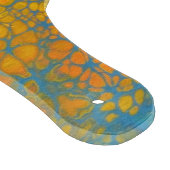 Wilde Blume Mohn und Molsen Happy Birthday Ca Schneidebrett (Ecke)