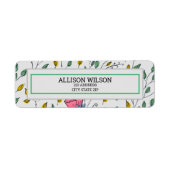 Wilde Blume Muster-farbig Wild Blume-floral (Vorne)