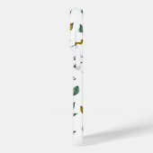 Wilde Blume Muster-farbig Wild Blume-floral Case-Mate iPhone Hülle (Rückseite / Links)