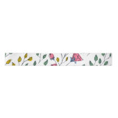 Wilde Blume Muster-farbig Wild Blume-floral Satinband (Vorderseite)