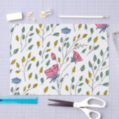 Wilde Blume Muster-farbig Wild Blume-floral Seidenpapier (Handwerk)