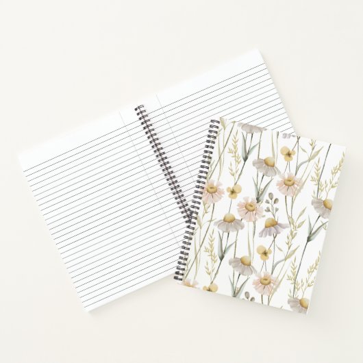 Wilde Blume Notizblock (Innenseite)