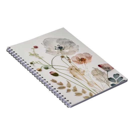 Wilde Blume Notizblock (Rechte Seite)