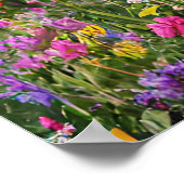 Wilde Blume Poster (Ecke)