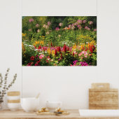 Wilde Blume Poster (Küche)