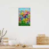 Wilde Blume Poster (Küche)