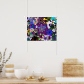 Wilde Blume Poster (Küche)