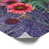 Wilde Blume Poster (Ecke)