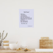 Wilde Blume - Poster (Küche)