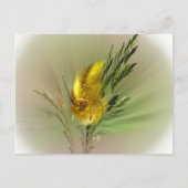 Wilde Blume Postkarte (Vorderseite)