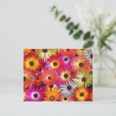 wilde Blume Postkarte (Stehend Vorderseite)