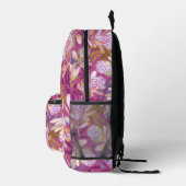 Wilde Blume Protea Magenta Bedruckter Rucksack (Rechts)