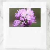 Wilde Blume Rechteckiger Aufkleber (Tasche)
