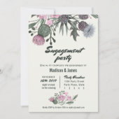 Wilde Blume | rosa | Einladungen der Interessengru (Vorderseite)