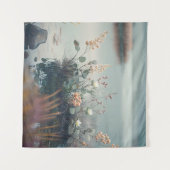 Wilde Blume Ruhe Stille Friedliche Jahreszeit Wandteppich (Vorderseite (Horizontal))