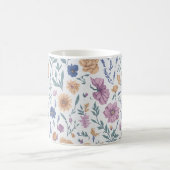 Wilde Blume - Rustikaler Charme Kaffeetasse (Mittel)