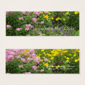 Wilde Blume - Save the Date (Vorne & Hinten)