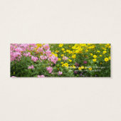 Wilde Blume - Save the Date (Rückseite)