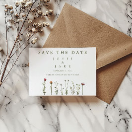 Wilde Blume Save the Date