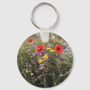 Wilde Blume Schlüsselanhänger