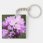 Wilde Blume Schlüsselanhänger (Rückseite)