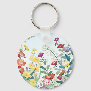 Wilde Blume Schlüsselanhänger