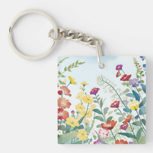Wilde Blume Schlüsselanhänger