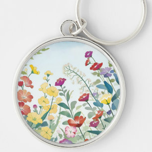 Wilde Blume Schlüsselanhänger