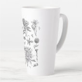 Wilde Blume - Schöne Blume - Pflanze Milchtasse (Rechte Ecke)