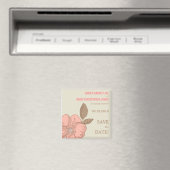 Wilde Blume speichern das Datumsmagnete Magnet (In Situ (Geschirrspüler))