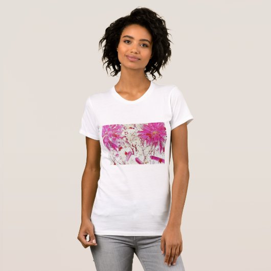 Wilde Blume T - Shirt (Vorne ganz)