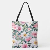 Wilde Blume Tasche (Rückseite)