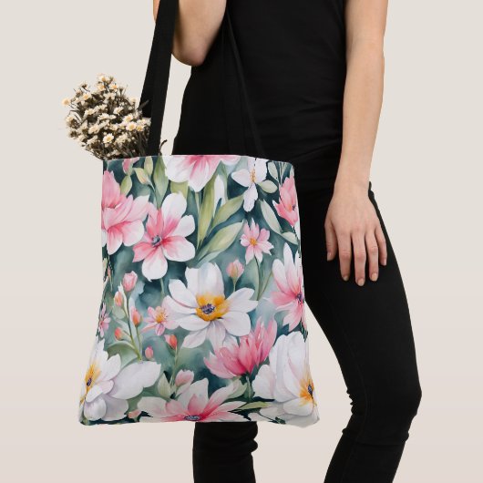 Wilde Blume Tasche (Von Nahem)