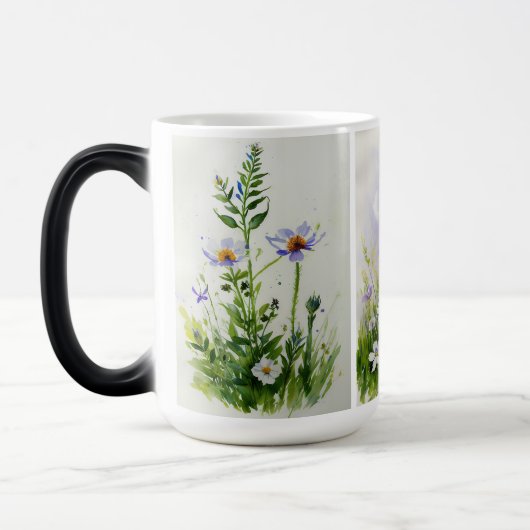 Wilde Blume Tasse (Links)