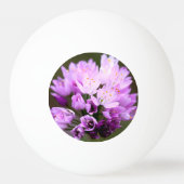 Wilde Blume Tischtennisball (Vorderseite)
