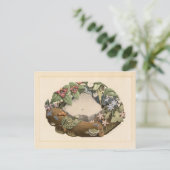 Wilde Blume von Grant Wood Postkarte (Stehend Vorderseite)