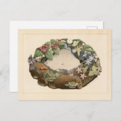 Wilde Blume von Grant Wood Postkarte (Vorne/Hinten)