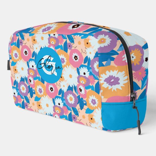 Wilde Blume. Waschbeutel (Rechte Ecke)