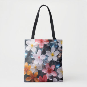 Wilde Blume Wasser Natursee Tasche