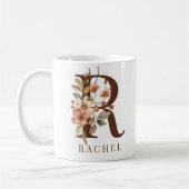 Wilde Blume Wasserfarbe erste R Kaffeetasse (Links)