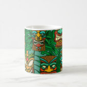 Wilde Blume Wasserfarbe: farblos nahtlos Kaffeetasse (Mittel)