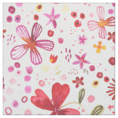 Wilde Blume Wasserfarbe Stoff (Muster)