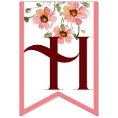 Wilde Blume Wimpelkette (Zweite Fahne)