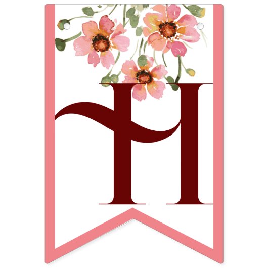 Wilde Blume Wimpelkette (Zweite Fahne)