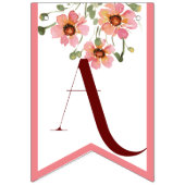 Wilde Blume Wimpelkette (Dritte Fahne)